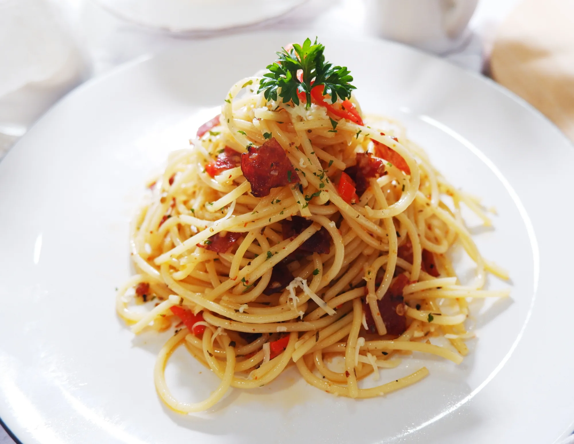 Pâtes aglio e olio